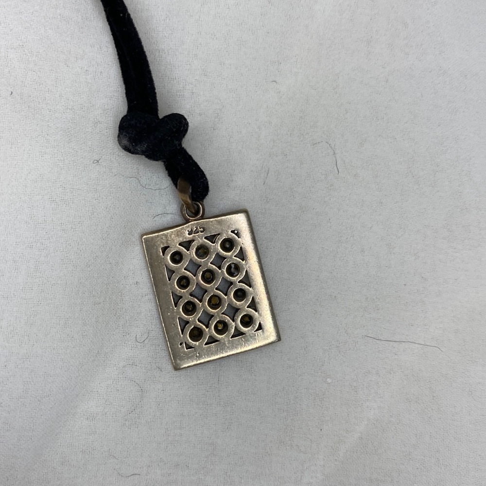 Beautiful Authentic Stamped Silver necklace - Picture 4 of 5